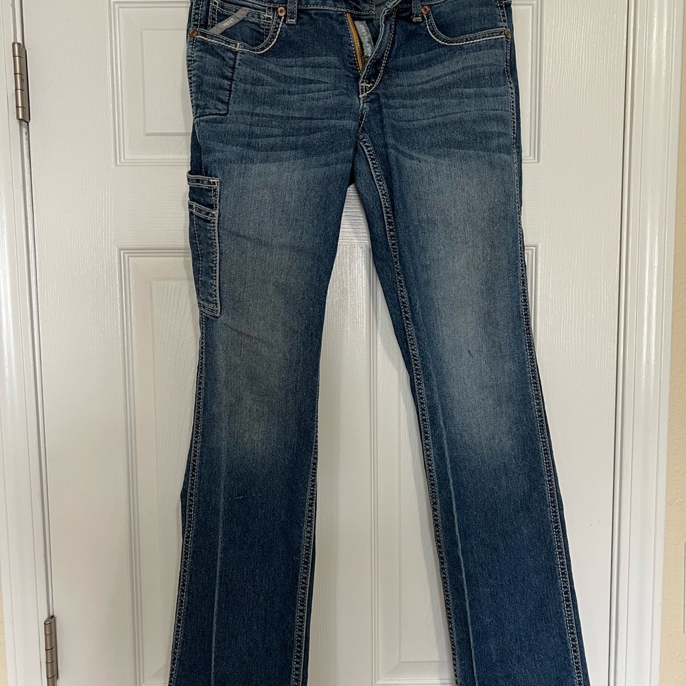 Women’s Ariat Rebar Mid-rise Straight Leg Jeans